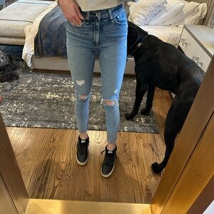 Rag & Bone Nina high rise skinny